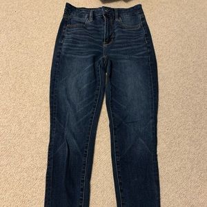 American Eagle curvy high rise jeans